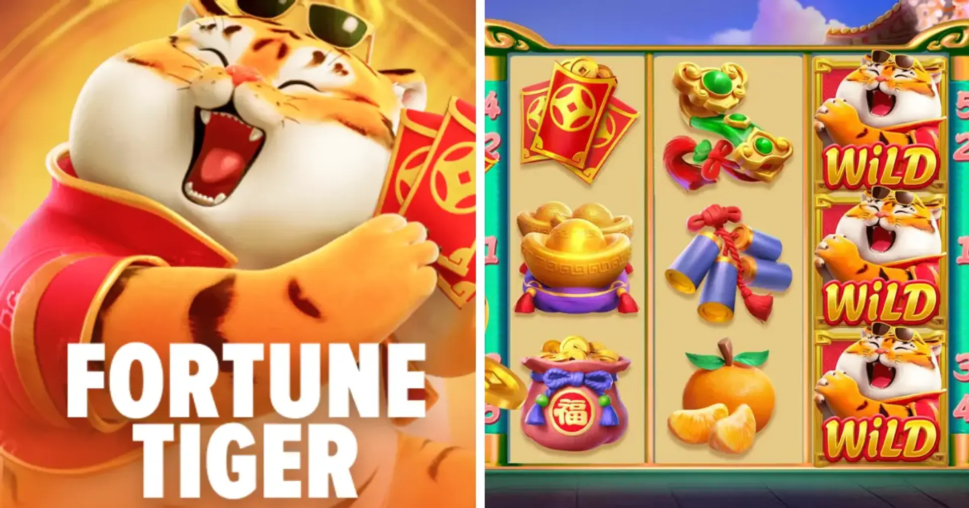 Tela do slot Fortune Tiger PG Soft