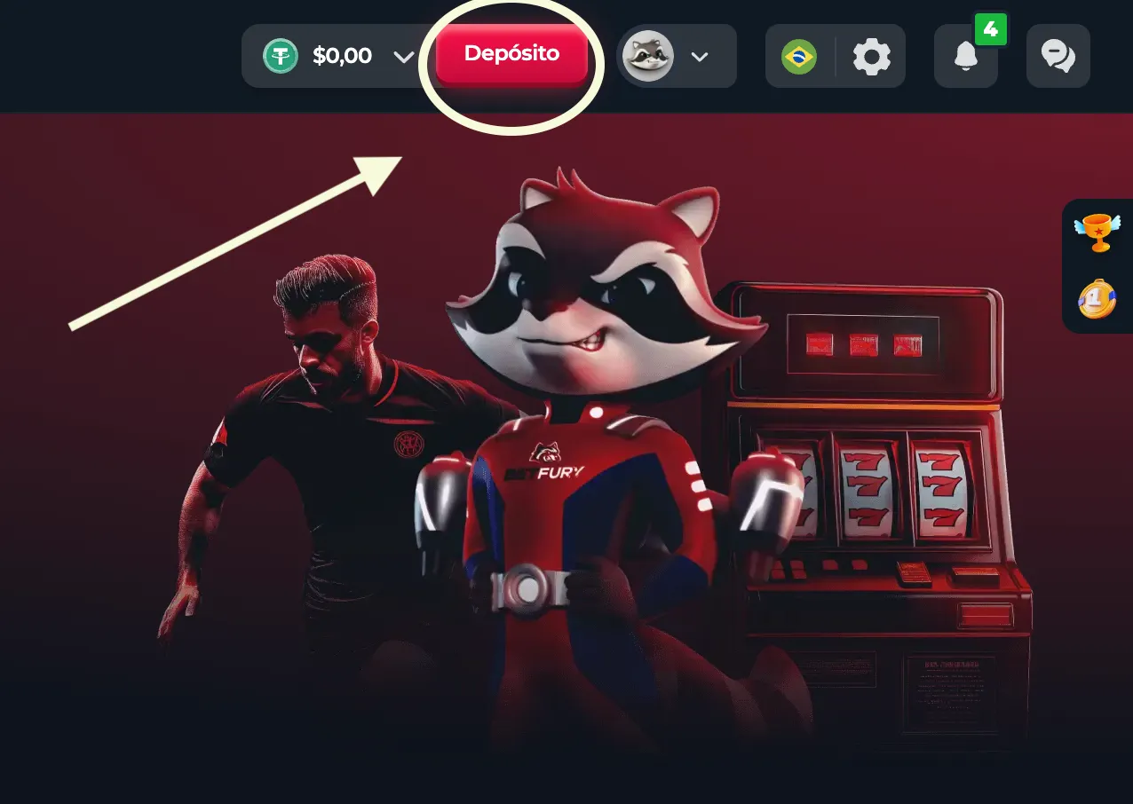 Depósito Crypto Direto